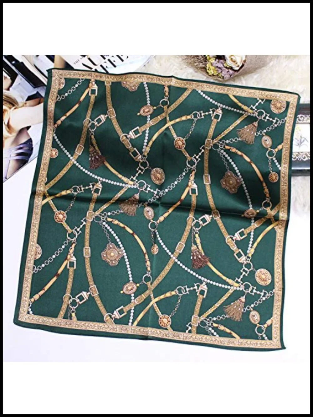 100% Mulberry Silk Scarf 21